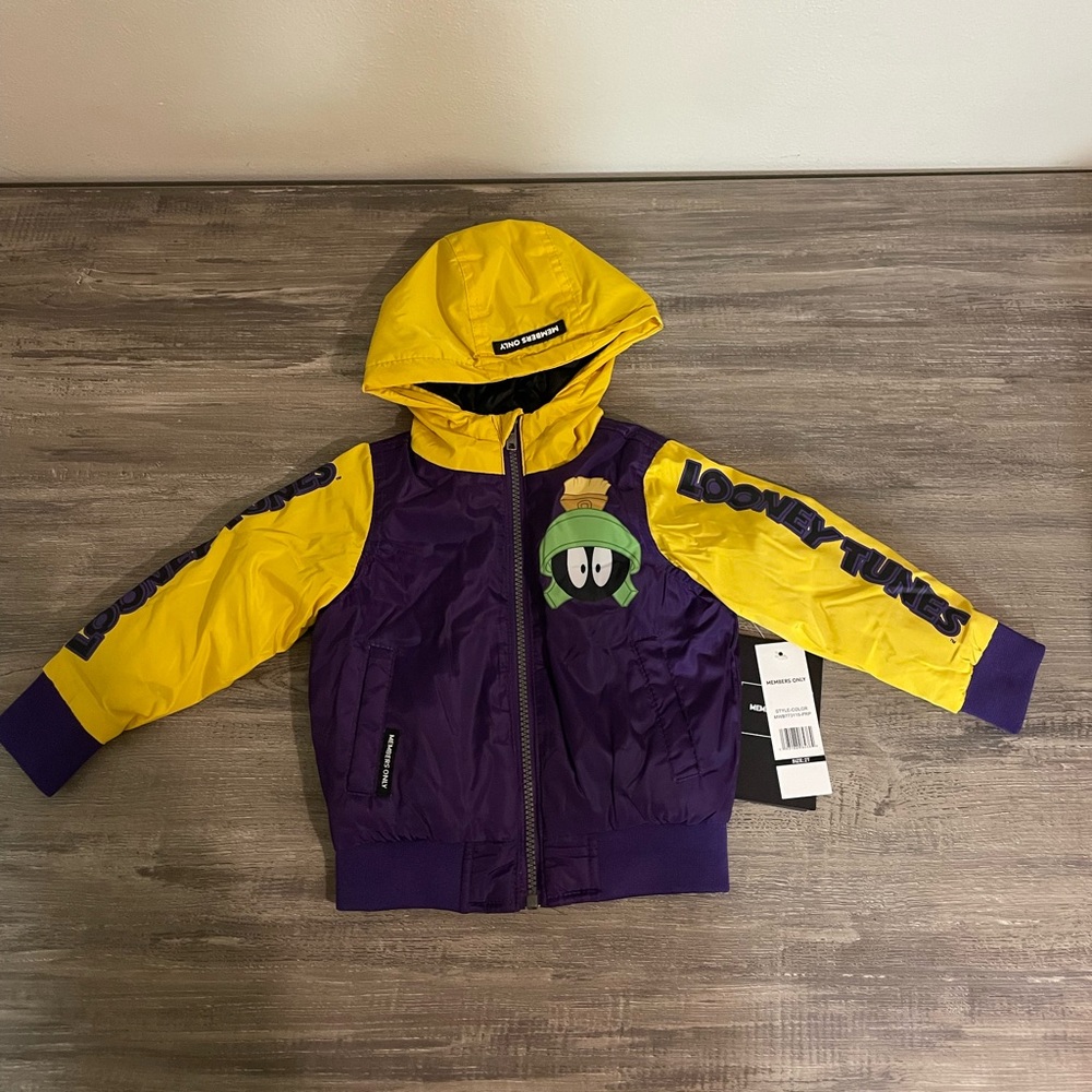 MEMBERS ONLY Toddler’s Marvin the Martian Bomber Jacket